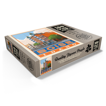 American College Towns: Boise, Idaho 100 Jigsaw Puzzle box view1