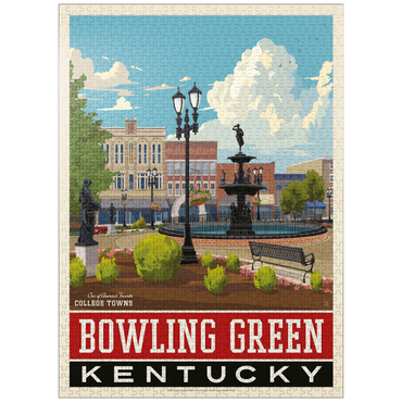 puzzleplate American College Towns: Bowling Green, KY 1000 Jigsaw Puzzle