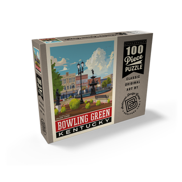 American College Towns: Bowling Green, KY 100 Jigsaw Puzzle box view2