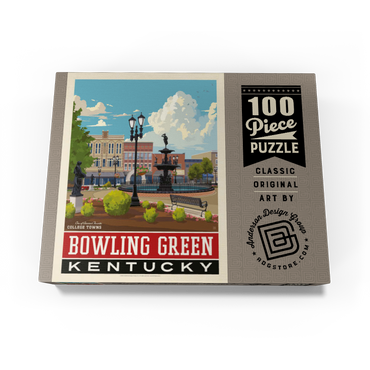 American College Towns: Bowling Green, KY 100 Jigsaw Puzzle box view3