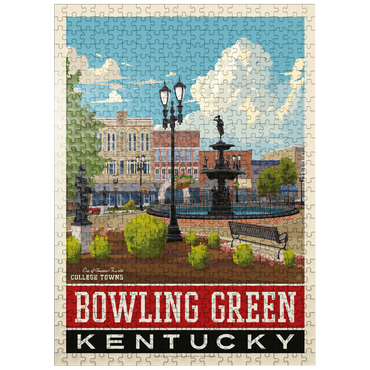 puzzleplate American College Towns: Bowling Green, KY 500 Jigsaw Puzzle