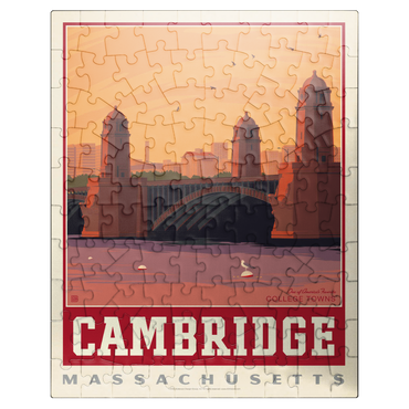 puzzleplate American College Towns: Cambridge, MA 100 Jigsaw Puzzle