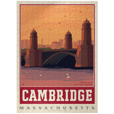 puzzleplate American College Towns: Cambridge, MA 300 Jigsaw Puzzle