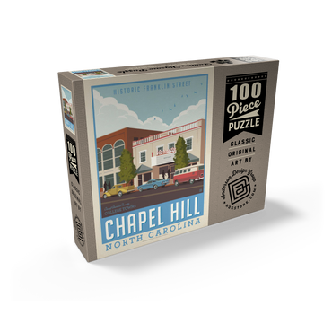 American College Towns: Chapel Hill, NC 100 Jigsaw Puzzle box view2