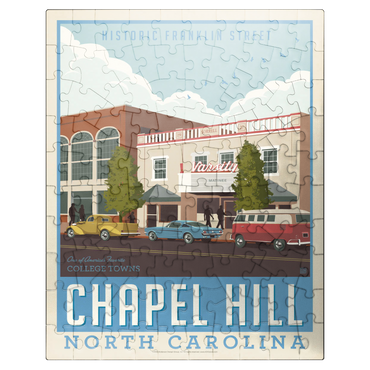 puzzleplate American College Towns: Chapel Hill, NC 100 Jigsaw Puzzle