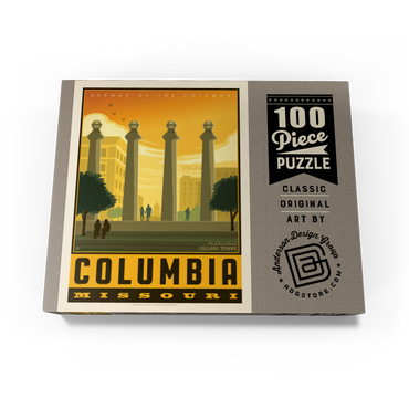 American College Towns: Columbia, MO 100 Jigsaw Puzzle box view3