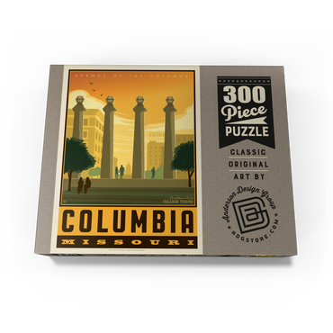 American College Towns: Columbia, MO 300 Jigsaw Puzzle box view3