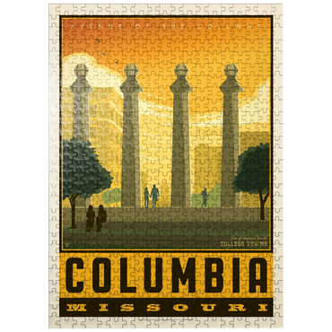puzzleplate American College Towns: Columbia, MO 500 Jigsaw Puzzle