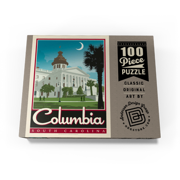 American College Towns: Columbia, SC 100 Jigsaw Puzzle box view3