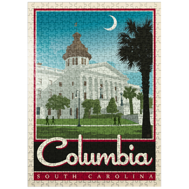 puzzleplate American College Towns: Columbia, SC 500 Jigsaw Puzzle