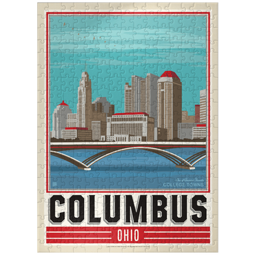 puzzleplate American College Towns: Columbus, OH 300 Jigsaw Puzzle