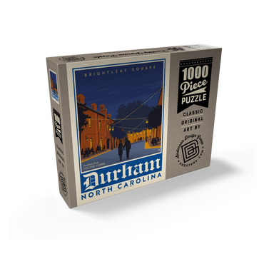 American College Towns: Durham, NC 1000 Jigsaw Puzzle box view2