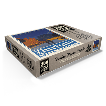 American College Towns: Durham, NC 500 Jigsaw Puzzle box view1