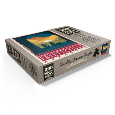 American College Towns: Fayetteville, Arkansas 300 Jigsaw Puzzle box view1