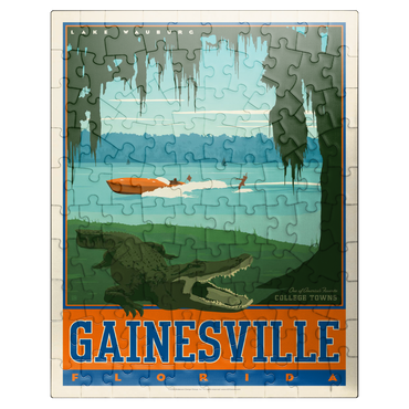 puzzleplate American College Towns: Gainesville, Florida 100 Jigsaw Puzzle