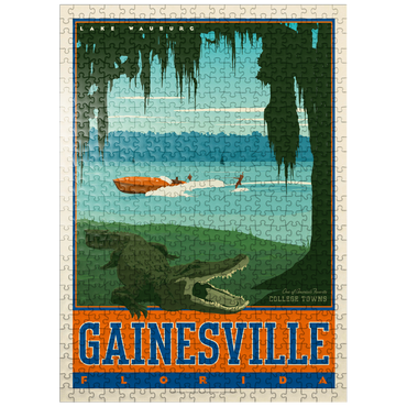 puzzleplate American College Towns: Gainesville, Florida 500 Jigsaw Puzzle