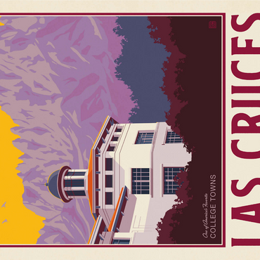 American College Towns: Las Cruces, NM 1000 Jigsaw Puzzle 3D Modell