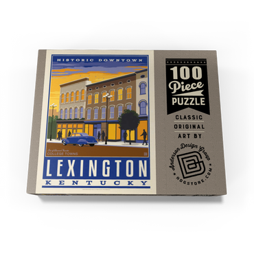 American College Towns: Lexington, KY 100 Jigsaw Puzzle box view3