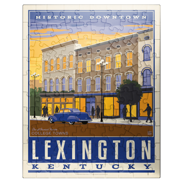puzzleplate American College Towns: Lexington, KY 100 Jigsaw Puzzle