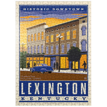 puzzleplate American College Towns: Lexington, KY 500 Jigsaw Puzzle