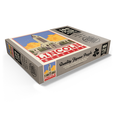 American College Towns: Lincoln, NE 100 Jigsaw Puzzle box view1