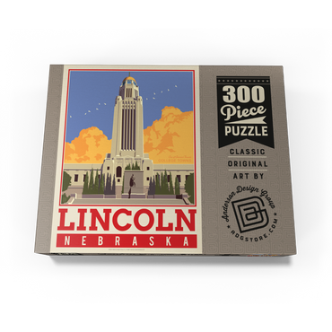 American College Towns: Lincoln, NE 300 Jigsaw Puzzle box view3