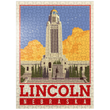 puzzleplate American College Towns: Lincoln, NE 500 Jigsaw Puzzle