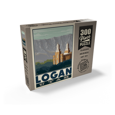 American College Towns: Logan, Utah 300 Jigsaw Puzzle box view2