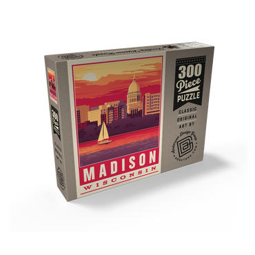 American College Towns: Madison, WI 300 Jigsaw Puzzle box view2