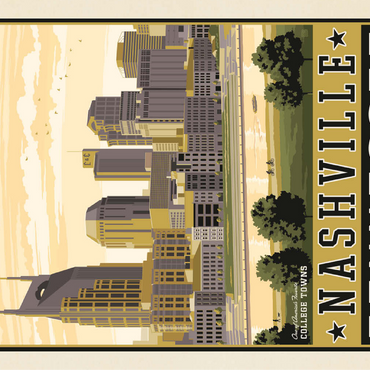 American College Towns: Nashville, TN 100 Jigsaw Puzzle 3D Modell