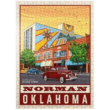 puzzleplate American College Towns: Norman, Oklahoma 500 Jigsaw Puzzle