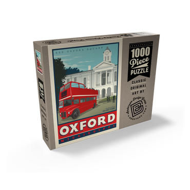 American College Towns: Oxford, Mississippi 1000 Jigsaw Puzzle box view2