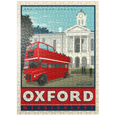 puzzleplate American College Towns: Oxford, Mississippi 500 Jigsaw Puzzle