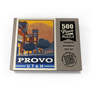 American College Towns: Provo, Utah 500 Jigsaw Puzzle box view3