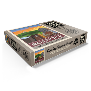 American College Towns: Roanoke, VA 100 Jigsaw Puzzle box view1