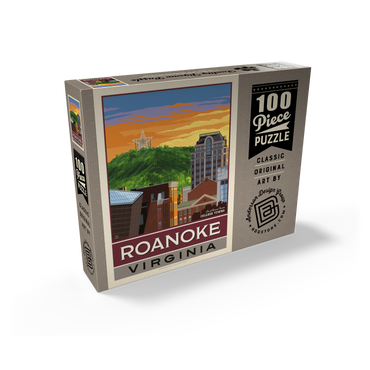 American College Towns: Roanoke, VA 100 Jigsaw Puzzle box view2