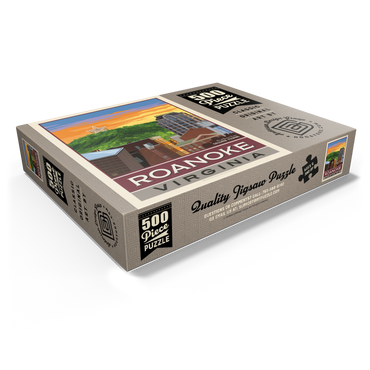 American College Towns: Roanoke, VA 500 Jigsaw Puzzle box view1