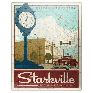 puzzleplate American College Towns: Starkville, MS 100 Jigsaw Puzzle