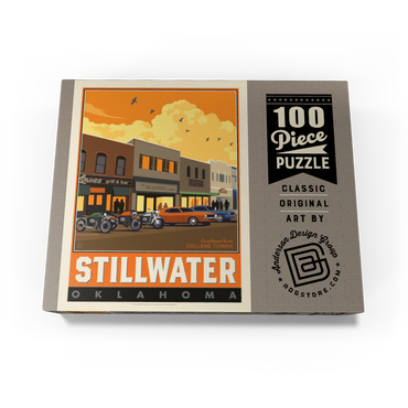American College Towns: Stillwater, OK 100 Jigsaw Puzzle box view3