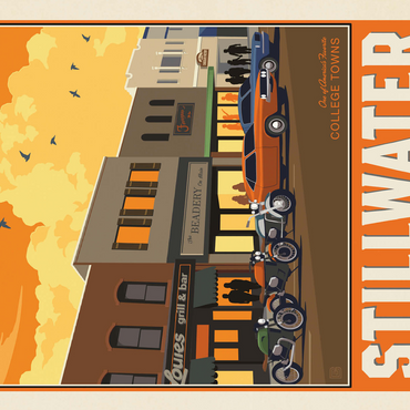 American College Towns: Stillwater, OK 500 Jigsaw Puzzle 3D Modell