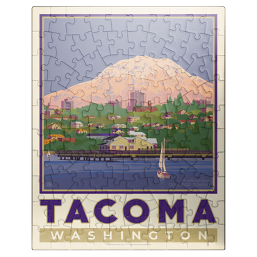 puzzleplate American College Towns: Tacoma, WA 100 Jigsaw Puzzle