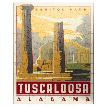 puzzleplate American College Towns: Tuscaloosa, AL 100 Jigsaw Puzzle