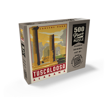 American College Towns: Tuscaloosa, AL 500 Jigsaw Puzzle box view2