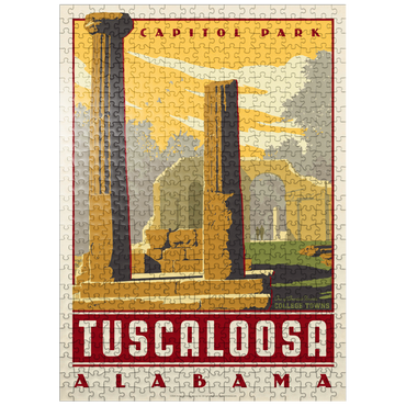 puzzleplate American College Towns: Tuscaloosa, AL 500 Jigsaw Puzzle