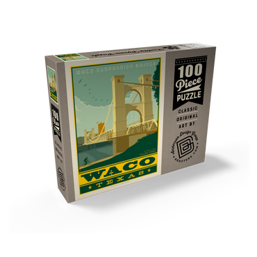 American College Towns: Waco, Texas 100 Jigsaw Puzzle box view2