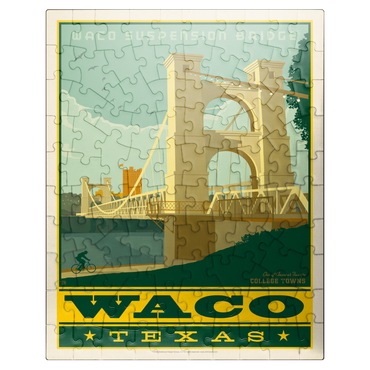 puzzleplate American College Towns: Waco, Texas 100 Jigsaw Puzzle
