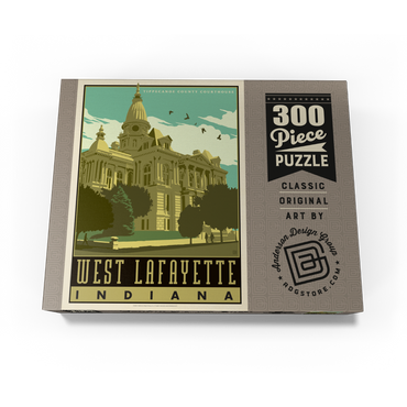 American College Towns: West Lafayette 300 Jigsaw Puzzle box view3