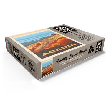 Acadia National Park: Cadillac Mountain 100 Jigsaw Puzzle box view1