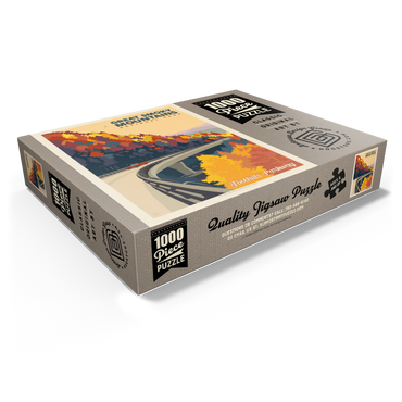 Great Smoky Mountains National Park: Foothills Parkway In The Fall 1000 Jigsaw Puzzle box view1