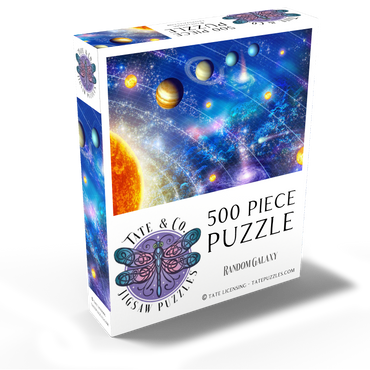 Solar System, Celestial Ocean - Random Galaxy 500 Jigsaw Puzzle box view2